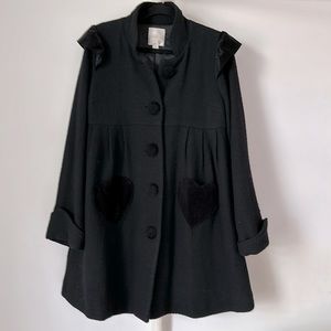 Erin Fetherston wool coat size m